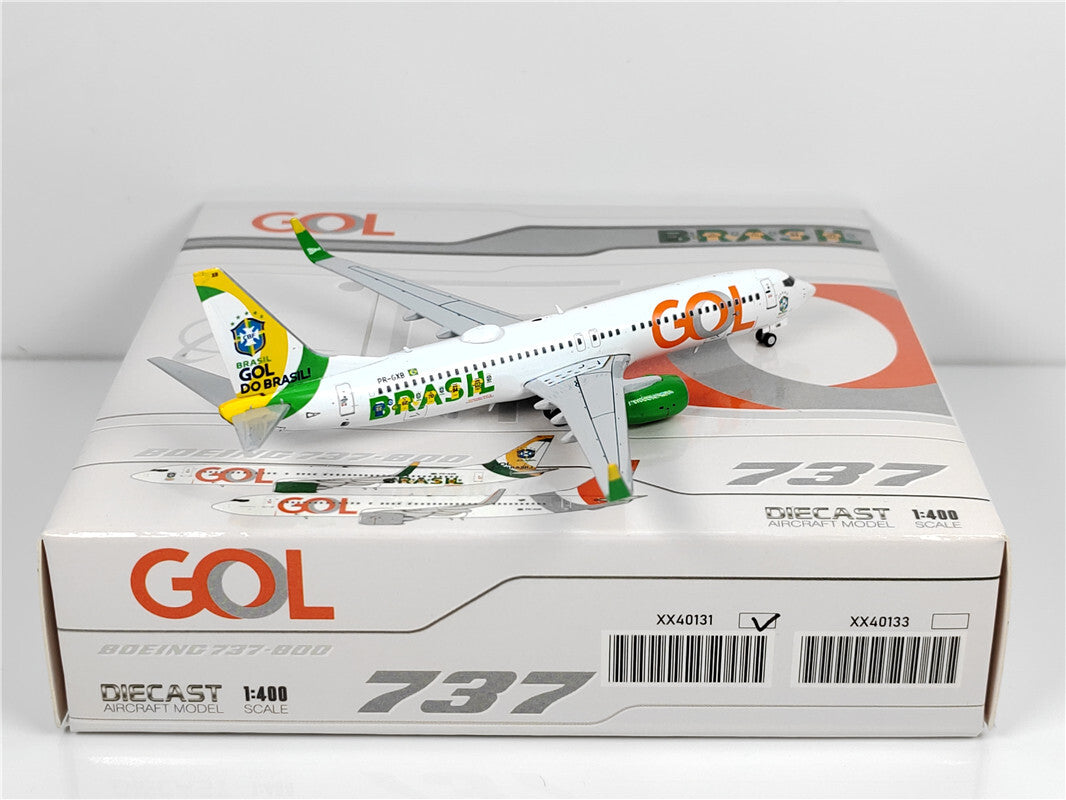 1:400 JC Wings GOL BOEING B737-800 Passenger Airplane Diecast Aircraft Model