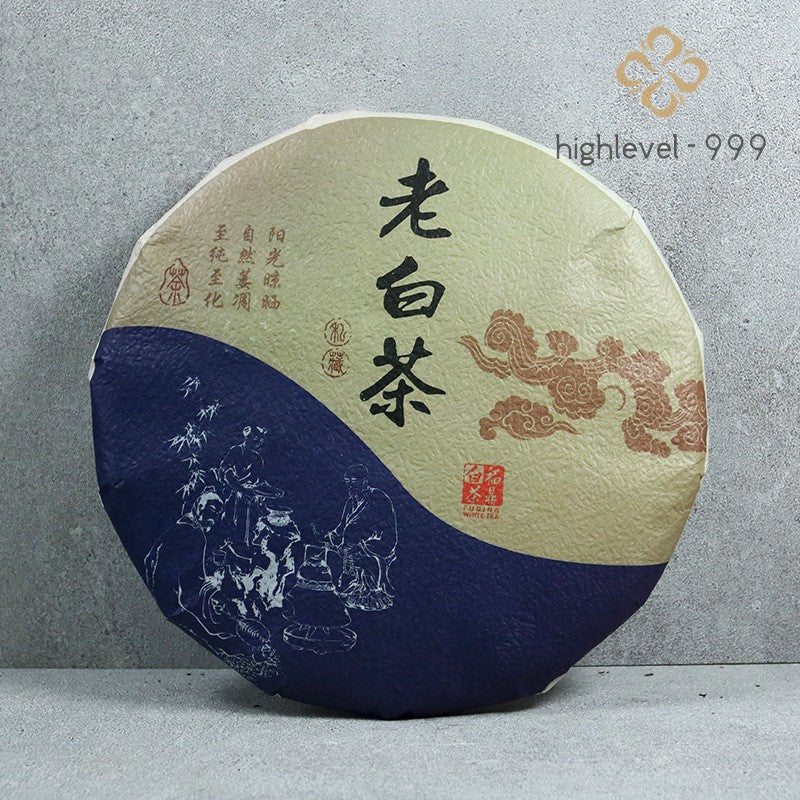350g White Tea Cake 2014 Shoumei Fuding Sun Dried Mountain Grown Tea