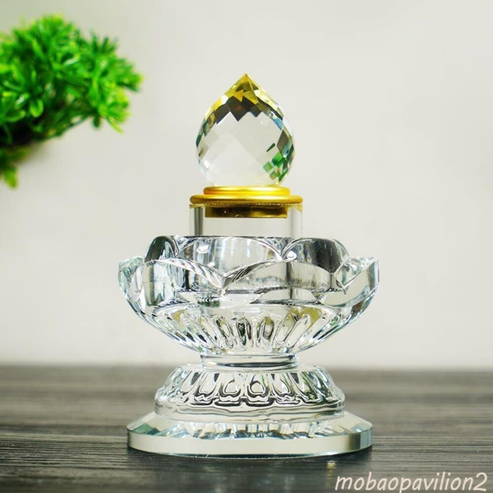 9.5cm New Crystal Pagoda Buddha Pagoda Buddhist Supplies Hall Decorations