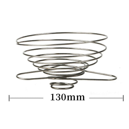 Coffee Drippers Stainless Steel Foldable Filter Cups Spring Espresso Maker Parts