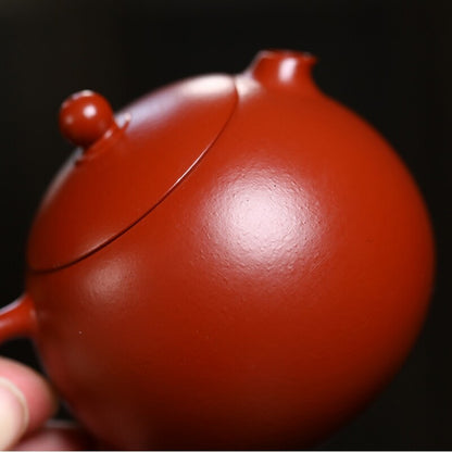 130ml Handmade Tea Pot 7 Infuser Holes Real Yixing Zisha Clay Master Xishi Pot