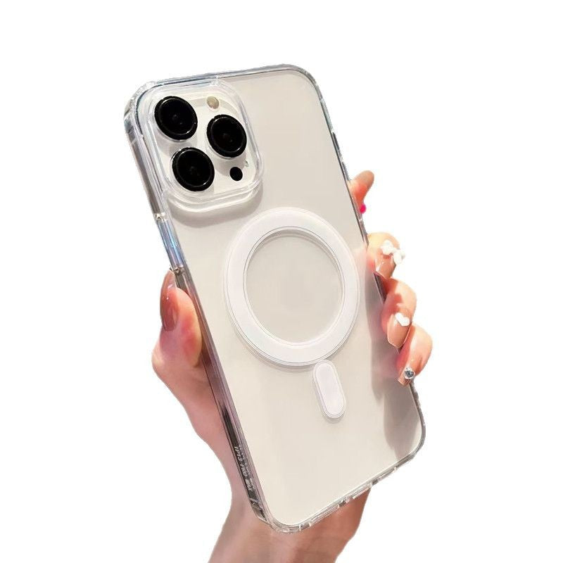 For iPhone 17 Pro Max Case Transparent TPU PC Shockproof Clear Mobile Phone Case