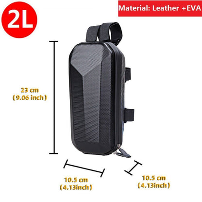 Universal Electric Scooter Handle Bag EVA Hard Shell 3-5L Bicycle 320x180x135 mm