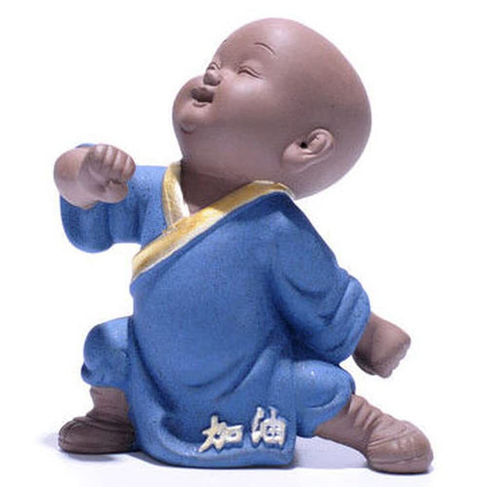 11cm Tea Pet Creative Ornaments Monk Tea Play Kung Fu Tea Set Tea Table