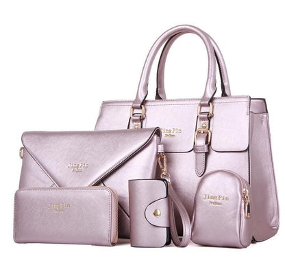 Shoulder Bag Set Five-Piece Casual Bag Portable Crossbody Purse 32*13*25 CM Bags
