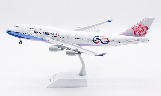 1:200 JC Wings CHINA AIRLINES BOEING B747 Flap Down Plane Diecast Aircraft Model