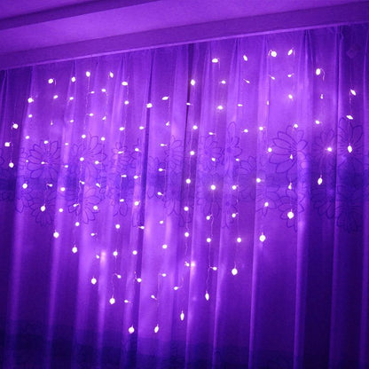 LED String Lights Love Heart Shaped Butterfly Happy Valentine's Day Decor 2x1.5M