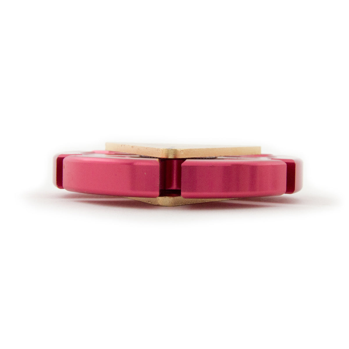 Red and Gold Colored Round Spinner