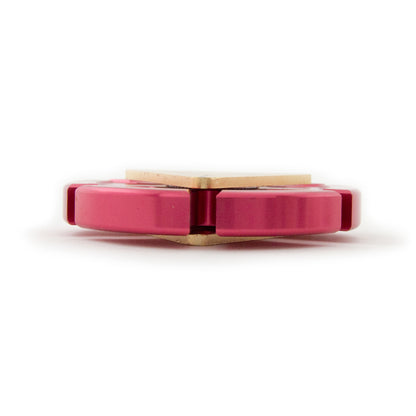 Red and Gold Colored Round Spinner