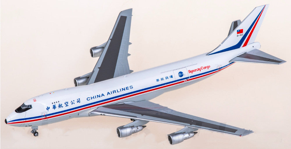 1:400 Kylin China Airlines Boeing 747-200F Passenger Airplane Diecast Model