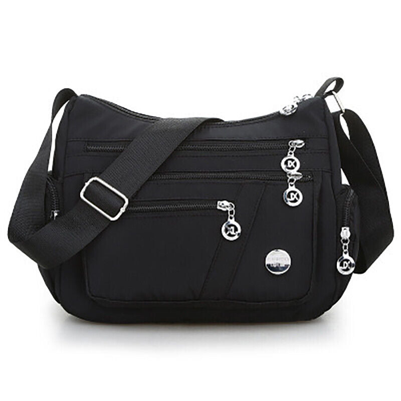 6 Colors Waterproof Nylon Bag Fashion Women Single Shoulder Bag Crossbody Bag,
