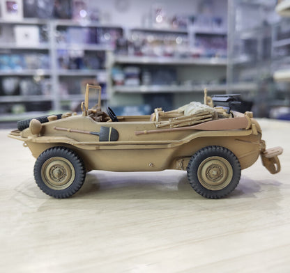 1:35 ARTISAN TYPE166 Amphibious Off-road Vehicle Army ABS Diecast Military Model