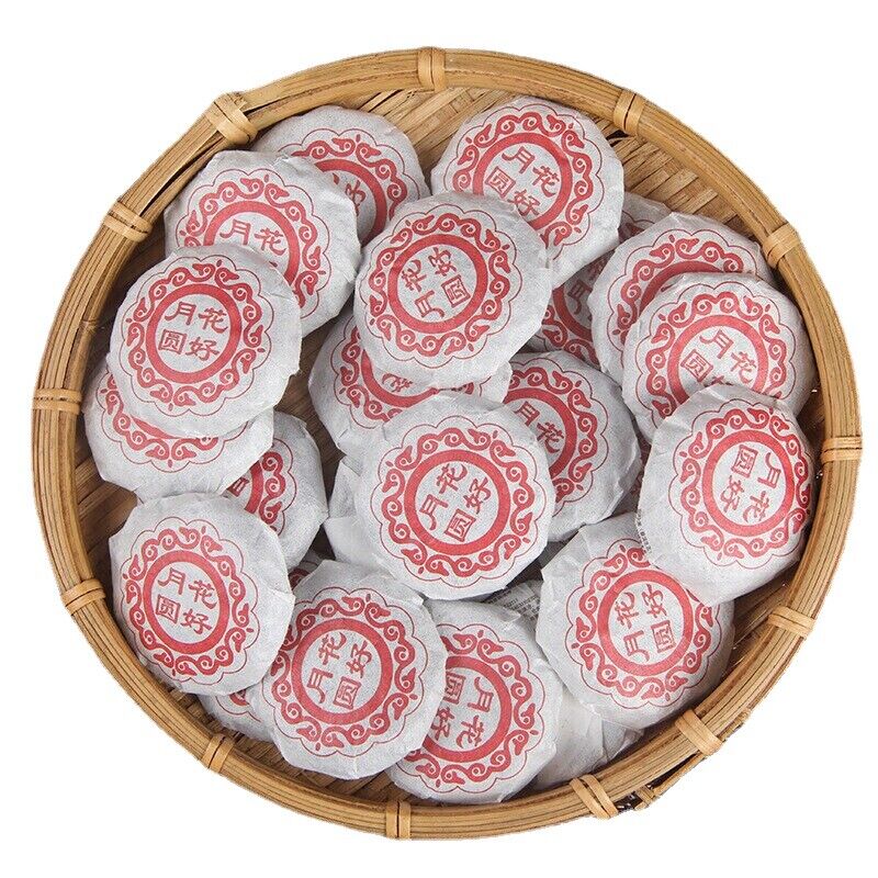 500g Mini Tuocha Huahaoyueyuan Cha Tea Top-grade Mid-Autumn Mooncake Pu'er Tea