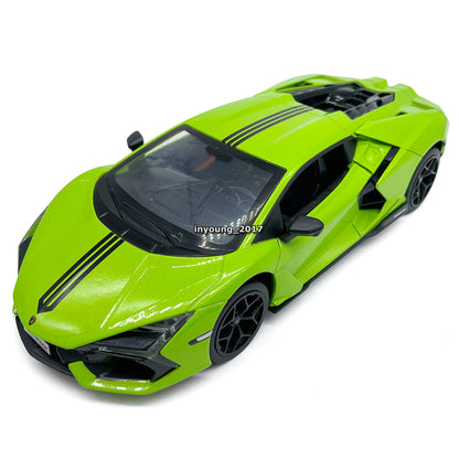 1/24 Lamborghini Revuelto Model Car Diecast Toy Vehicle Collectible for Kids