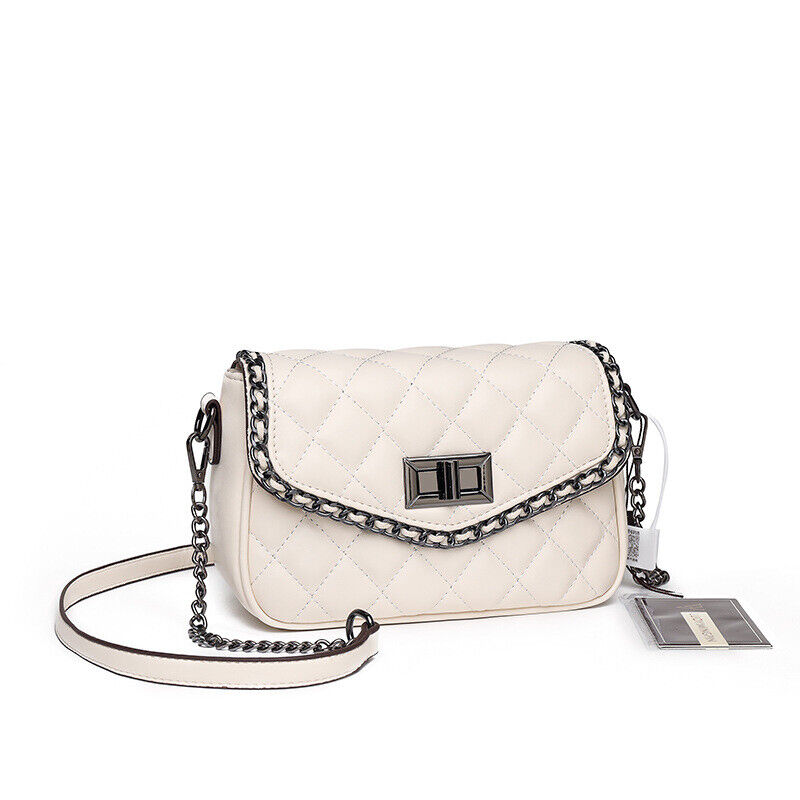 Soft Leather chain bag, women's sling shoulder crossbody bag