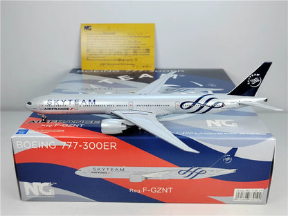 NG Models Air France for Boeing B777-300ER F-GZNT SkyTeam 1:400 Aircraft Model