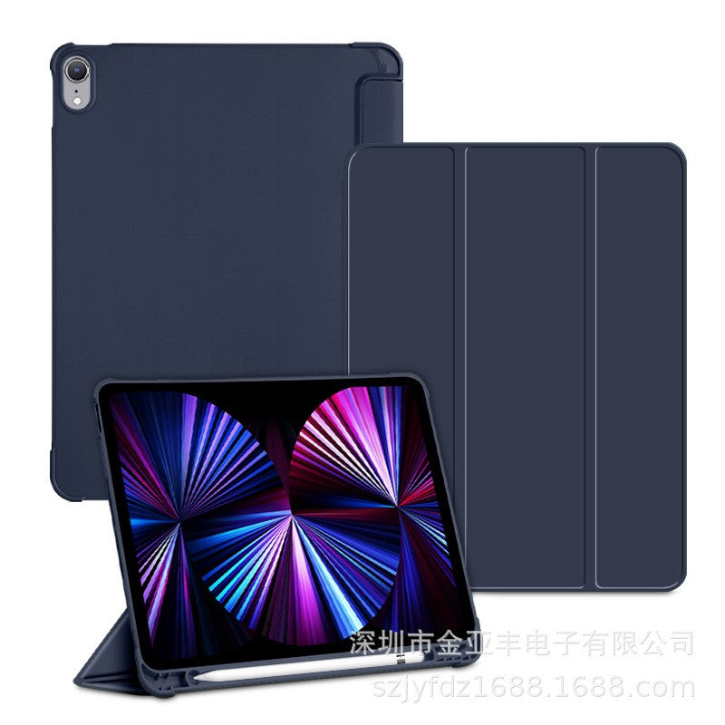 iPad Pro 11-inch tablet with pen slot 789 generation TPU soft case leather case