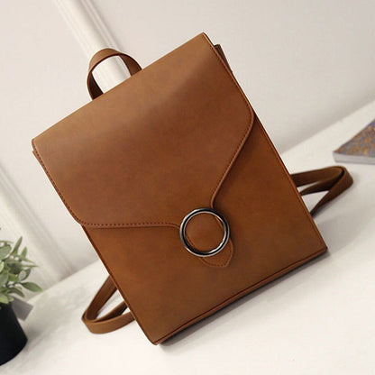 Backpack Synthetic Leather Bags Shopping High Quality Backpack Purse 25*11*31 CM