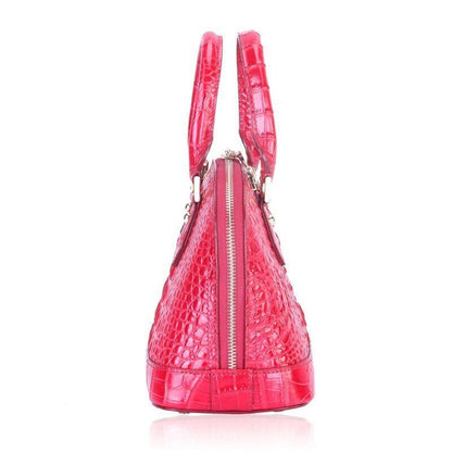 Handbag Leather Shoulder Bags Cowhide Tote Crocodile Pattern Genuine Leather Bag