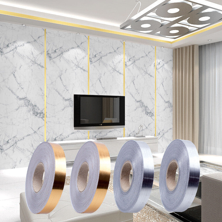 20M DIY Self Adhesive Sticker Wallpaper Skirting Border for Wall niture Decor