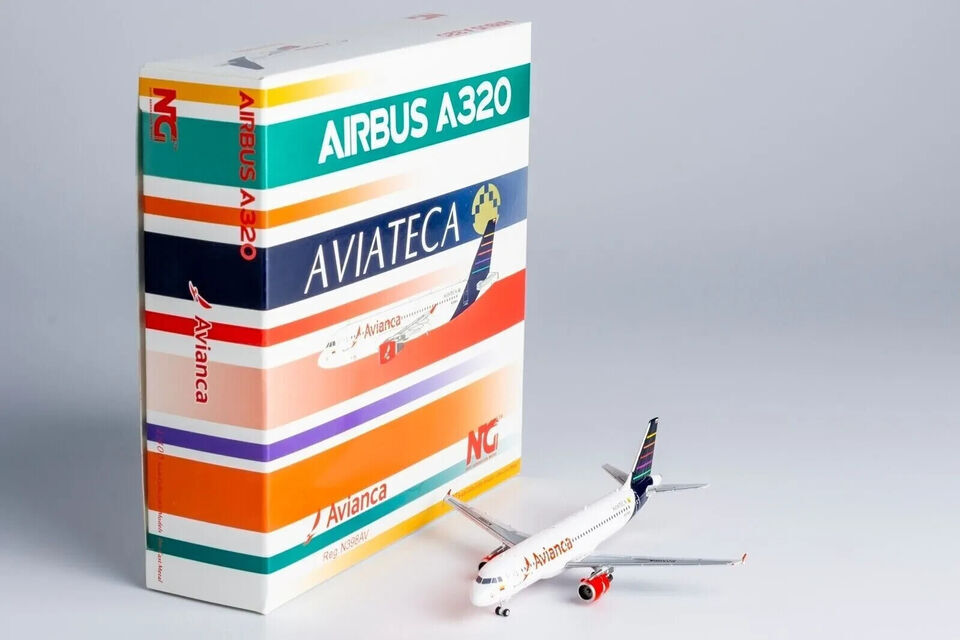 1:400 NG Model Avianca AIRBUS A320 Passenger Airplane Diecast Aircraft Model