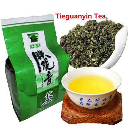 50g Chinese Tie Guan Yin Oolong Tea Organic Health Drink An Xi Premium Green Tea