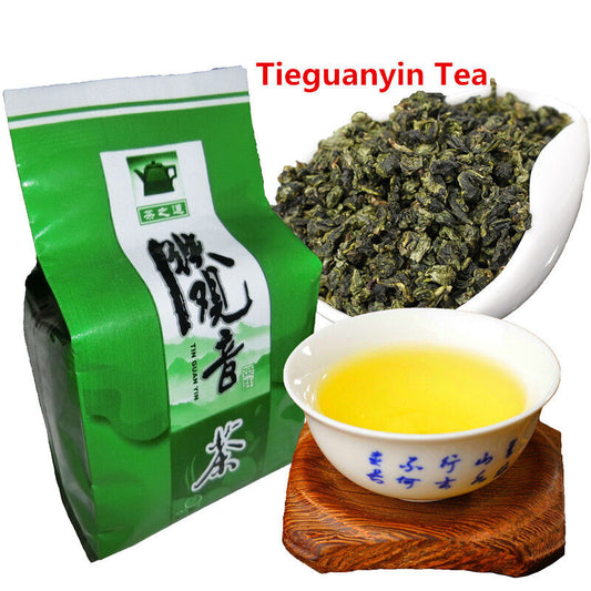 50g Chinese Tie Guan Yin Oolong Tea Organic Health Drink An Xi Premium Green Tea