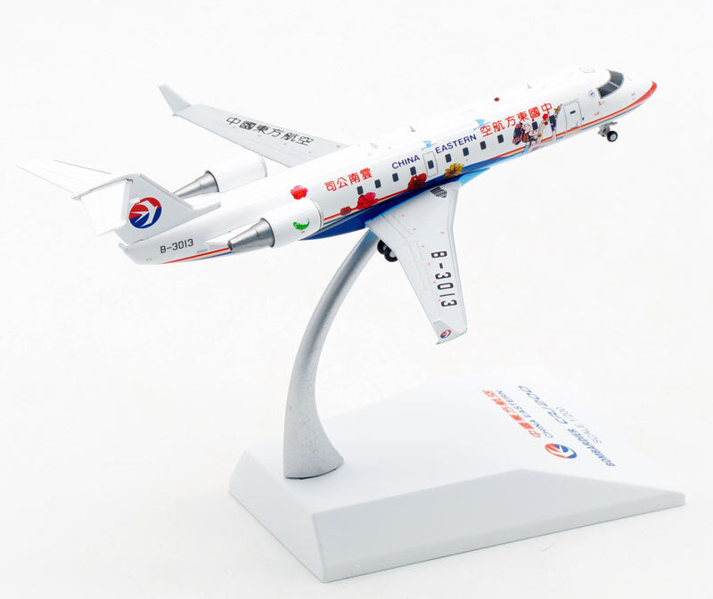 JC Wings China Eastern for Bombardier CRJ-200ER B-3013 1/200 diecast plane model