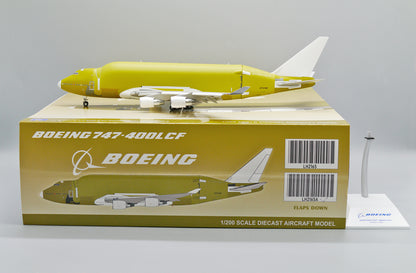 1:200 JC Wings Boeing Factory Plane 747-400 Yellow Livery Diecast Aircraft Model
