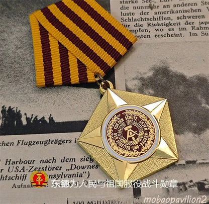 NewEast German Democratic Republic War Medal for The People and The Motherland