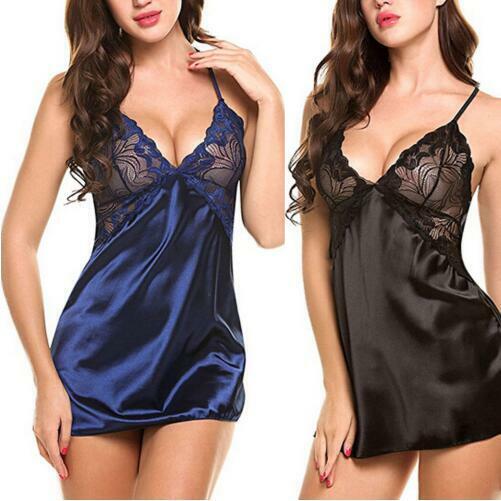 Lace Babydoll Chemise Porno Erotic Lingerie Sexy Costumes Women Sexy Lingerie