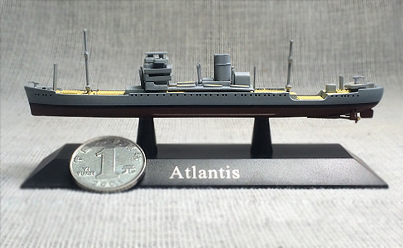 GERMAN ATLANTIS 1/1250 diecast model ship DEAGOSTINI Battle ship
