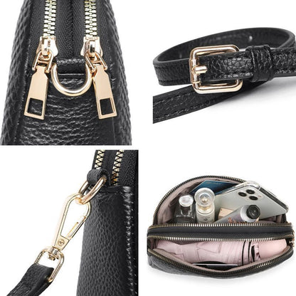 Genuine Leather Crossbody Purse Handbag Leather Small Shoulder Messenger Bags