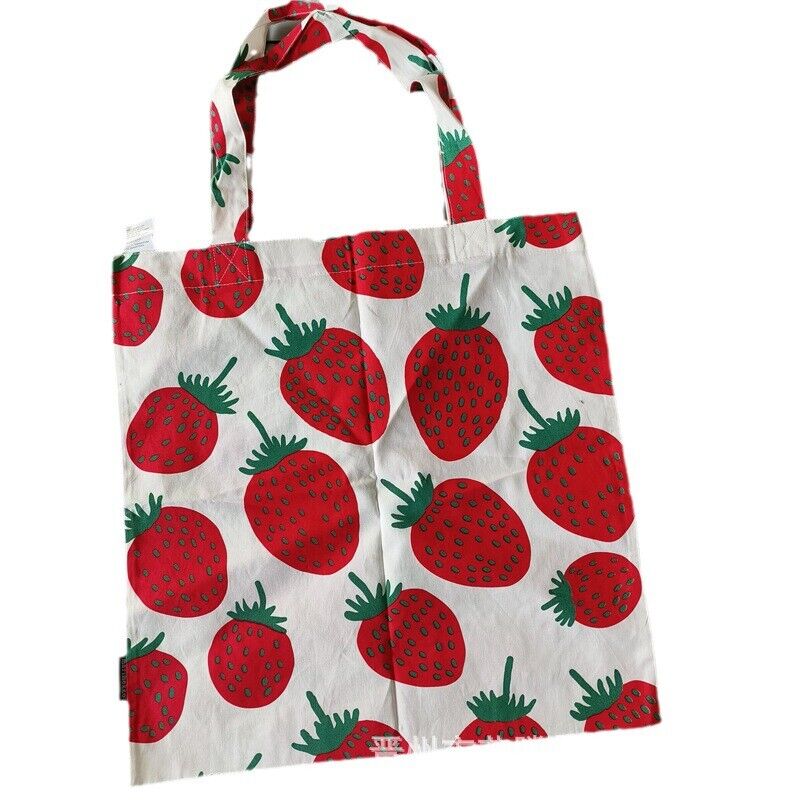 Fashion Colorful Elegant Canvas Unikko Poppy Tote Bag,Shopping Bag For Her