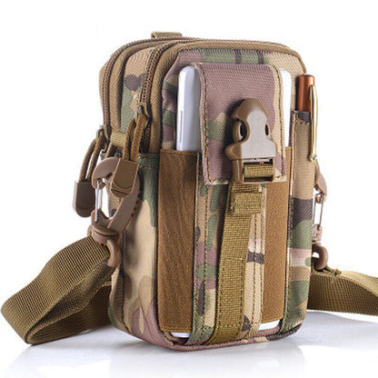 Multi Functional Tactical Molle Waist Bag Waist Fanny Pack with Crossbody Strap