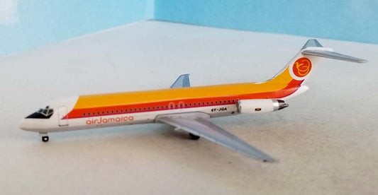 1:400 AeroClassics Air Jamaica McDonnell Douglas DC-9-32 Airplane Diecast Model