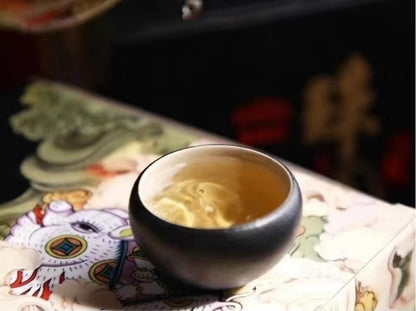2019 Puer Tea HAIWAN lao tong Old Comrade Zhu Yuan Yu Run Pu-erh Tee Cake 400g