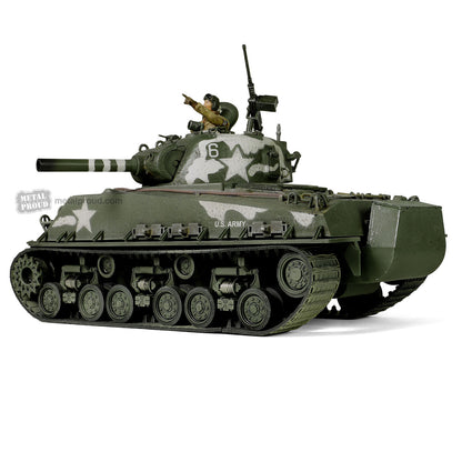 1:32 Forces of Valor U.S. Amphibious Sherman M4E8 Tank Diecast Military Model