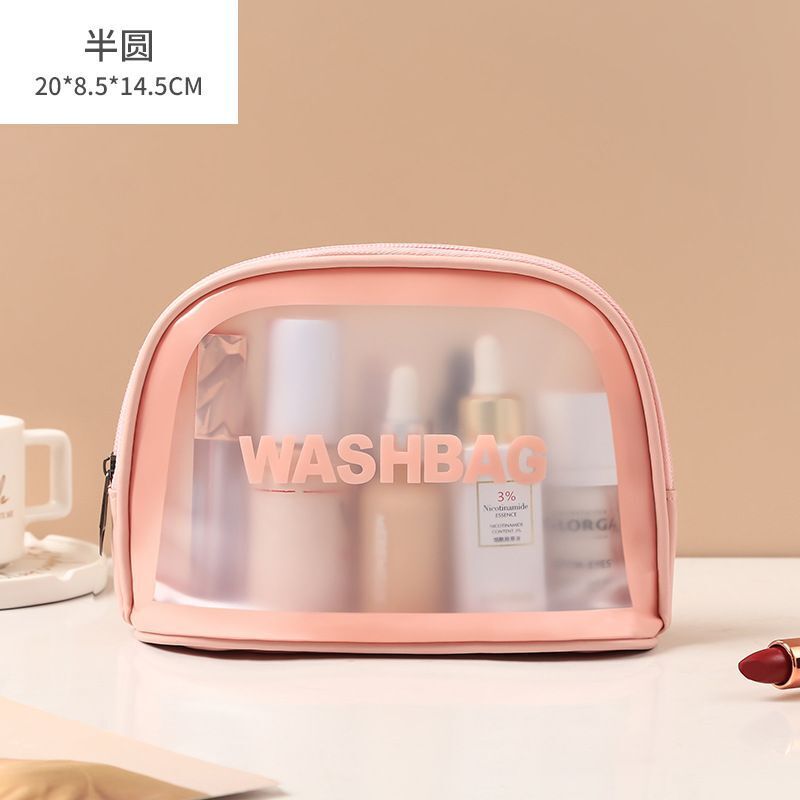 Transparent PVC Storage Bags Travel Organizer Makeup Bag Cosmetic Case Toiletry