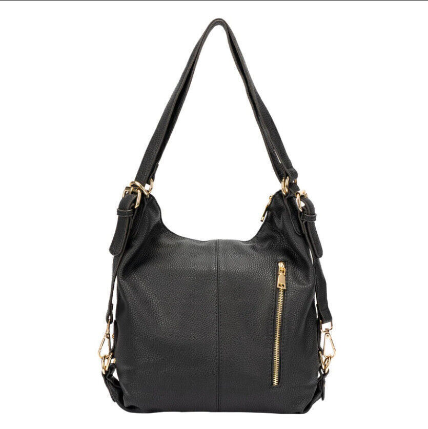 Celela Women Dual-use Hobo Shoulder Handbag Bag Convertible Backpack Bags Purse