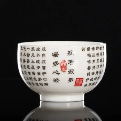 130ml Chinese Ceramic Teacup Handmade Master Cup Tea Bowl Meditation Cup Teaset