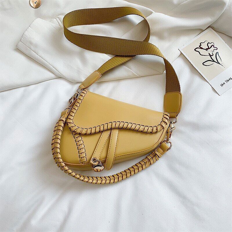 Saddle Handbag Women Shoulder Crossbody Bags Ladies Bag