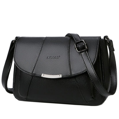 Genuine Leather Bags Handbags Crossbody Purse Messenger Shoulder Pouch 26*9*18CM