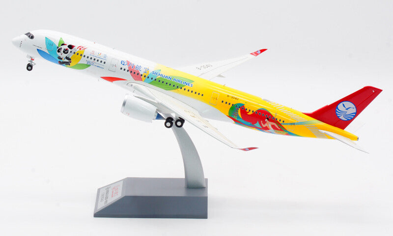 1:200 Aviation SICHUAN AIRLINES AIRBUS A350-900 Passenger Airplane Diecast Model