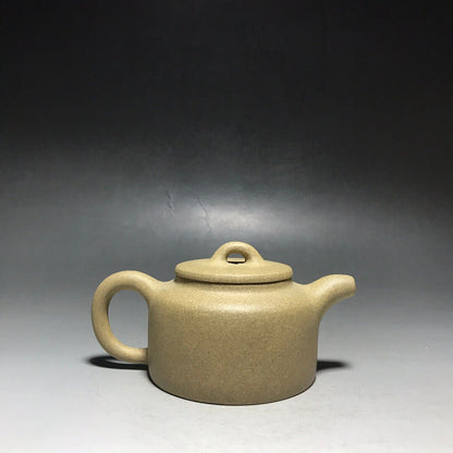 Chinese Yixing Zisha Clay Handmade Exquisite Teapot（平盖井栏 底款：汤唯萍）