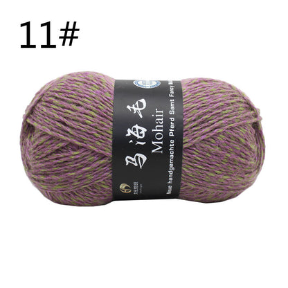 Hot Sale 100g Soft Mohair Cashmere Yarn Thick Woven Knitting Wool Crochet Yarn