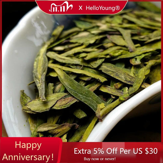Xihu LongJing Green Tea Box Tea Fresh Dragon Fountain Long Jing Green Tea75g-