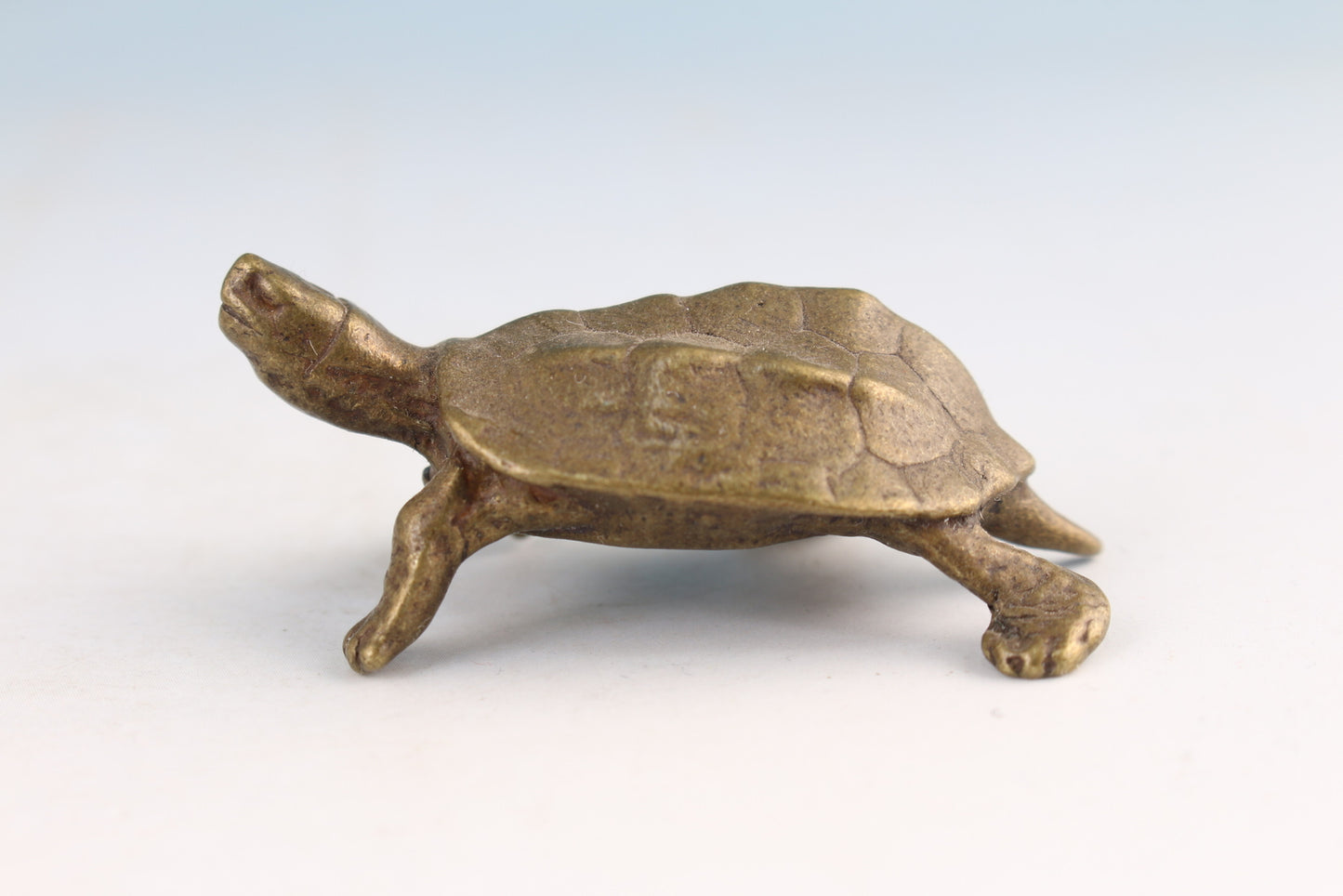 Chinese bronze hand casting turtle tortoise statue collectable figure tea pet