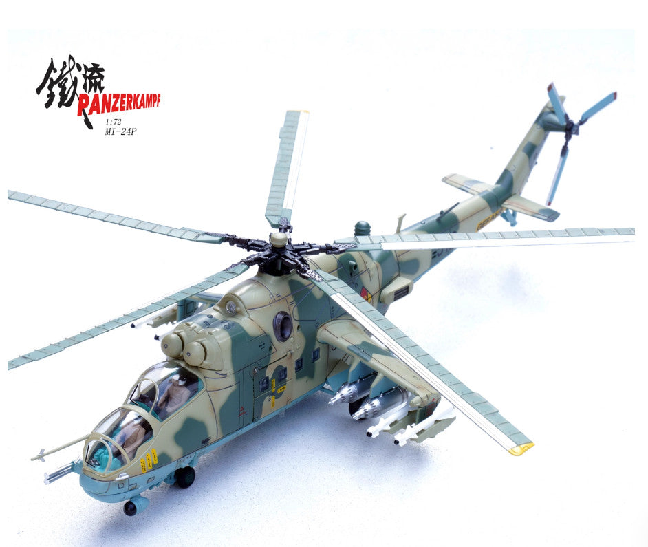 1:72 Panzerkampf Mi-24P East German Air Force Helicopter Diecast Aircraft Model
