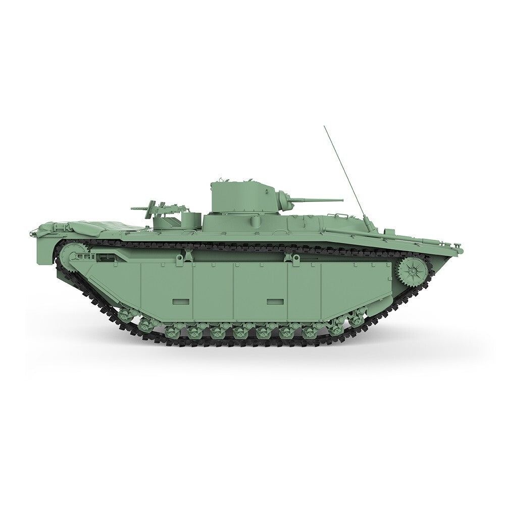 SSMODEL 1/76 20mm War Gaming Model Kit US LVT(A)-1 Alligator Amphibious Tank